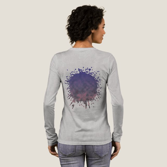 Ashfall Afterglow Tri-Blend Shirt (Full Back)