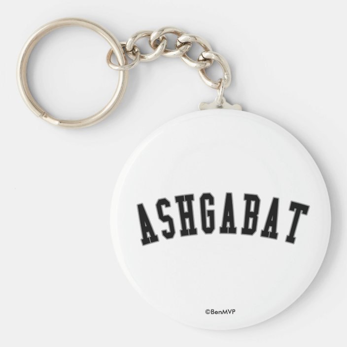 Ashgabat Keychain