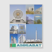 Ashgabat - Turkmenistan - Mosaic - (Front)