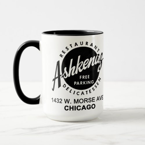 Ashkenaz Delicatessen Restaurant Chicago Mug