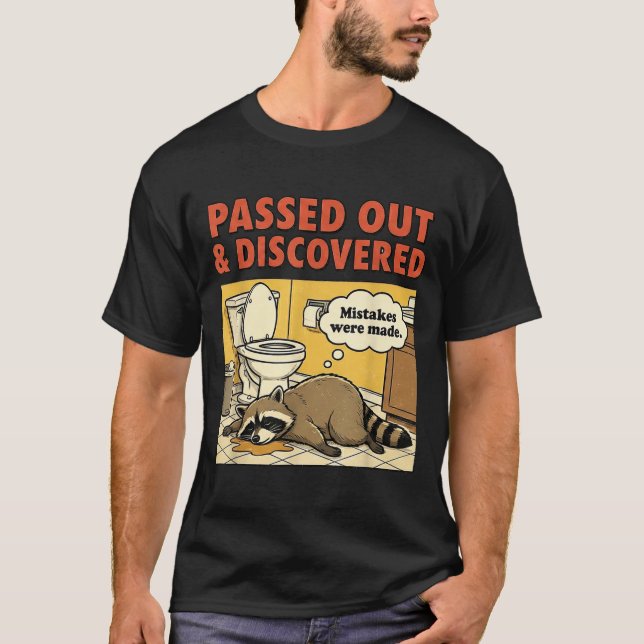 Ashland Liquor Bandit Raccoon Funny  T-Shirt (Front)