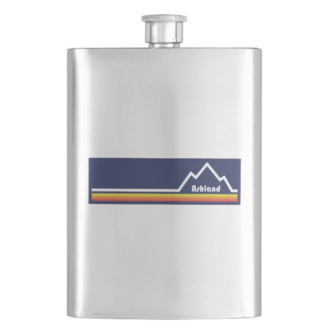 Ashland Oregon Flask (Front)