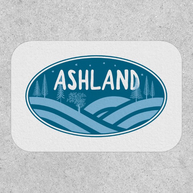 Ashland Oregon Outdoors Patch (Front)