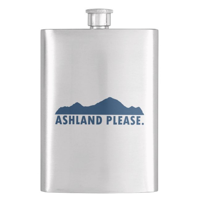 Ashland Oregon Please Flask (Front)