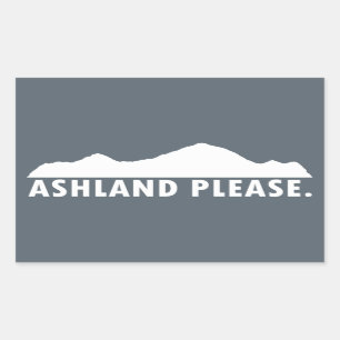 Ashland Oregon Please Rectangular Sticker