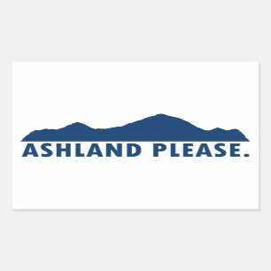 Ashland Oregon Please Rectangular Sticker