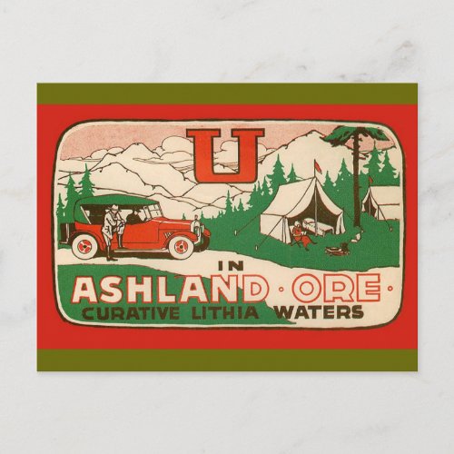 Ashland Oregon Postcard