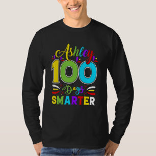 Ashley 100 Days Smarte  Student Teacher T-Shirt