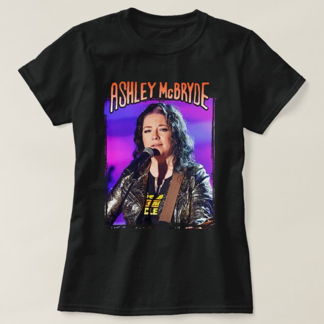 Ashley Art McBryde Portrait T-Shirt (Design Front)