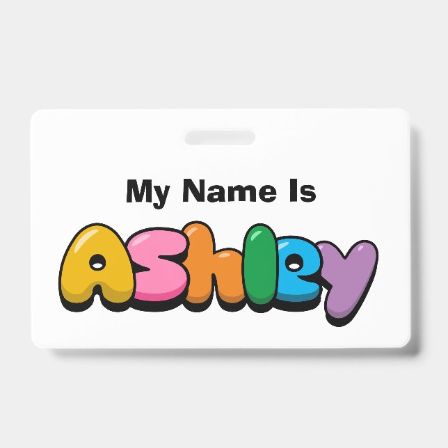 Ashley Badge (Front)