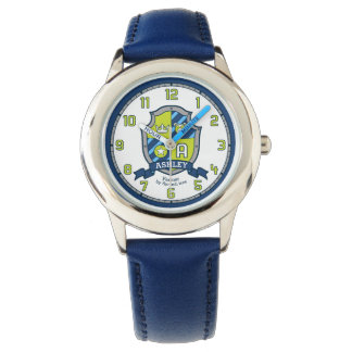 Ashley boys name meaning crest bear blue green watch