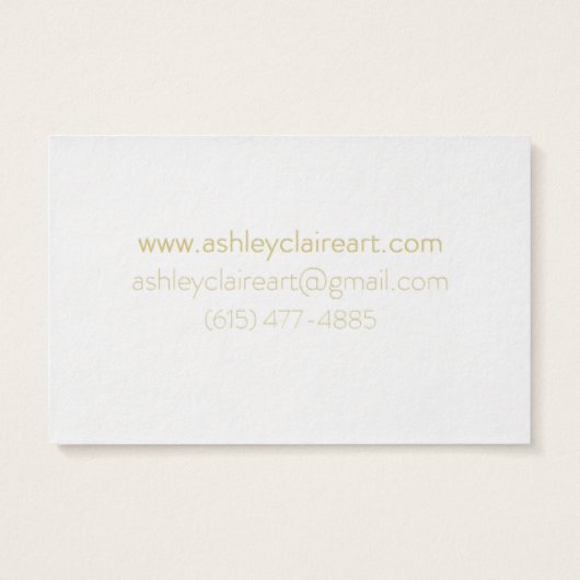 Ashley Claire Art (Back)