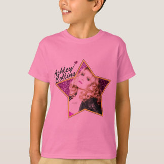 Ashley Collins Kids Star Pink T Shirt. T-Shirt