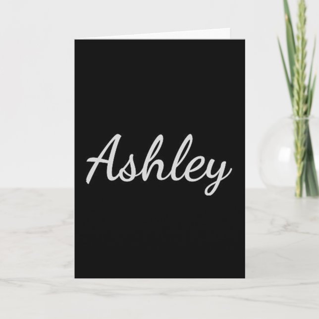 ***ASHLEY*** HAPPY BIRTHDAY TO "YOU"!!! CARD (Front)