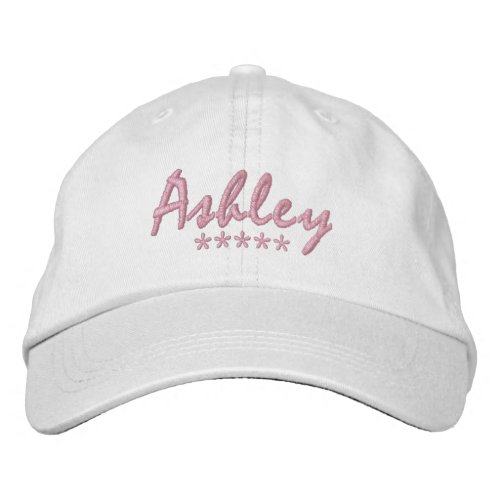 Ashley Name Embroidered Baseball Cap