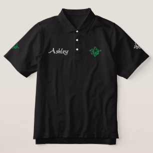 Ashley Name With English Meaning Embroidered Polo Shirt