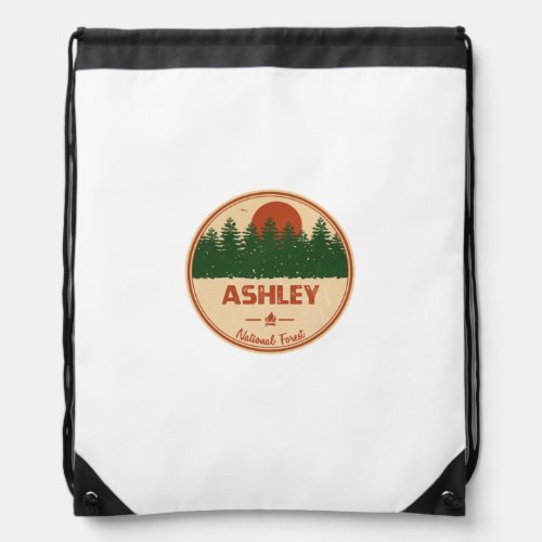 Ashley National Forest Drawstring Bag