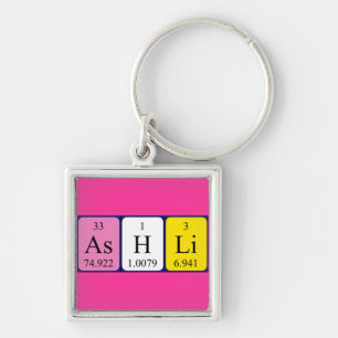 Ashli periodic table name keyring