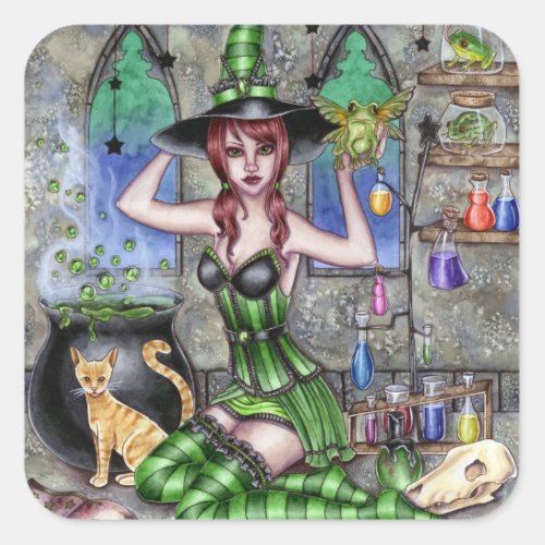 Ashlyn _ Potion Witch Sticker