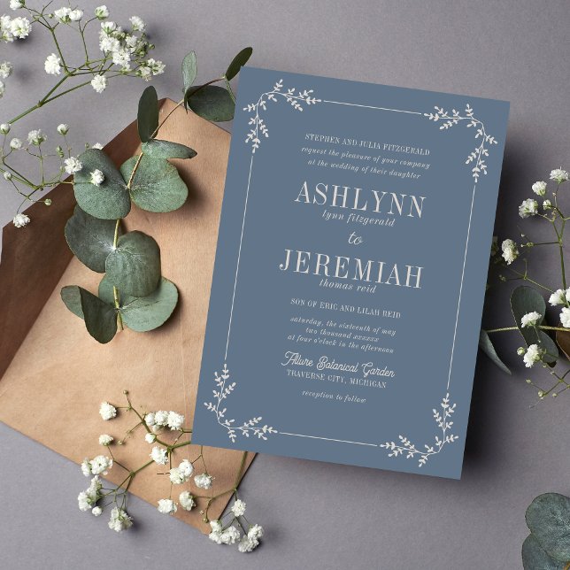 Ashlynn Frame | Curated Colors | Wedding Invite (Creator Uploaded)