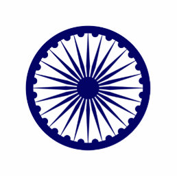 Ashoka Chakra, India flag Cutout