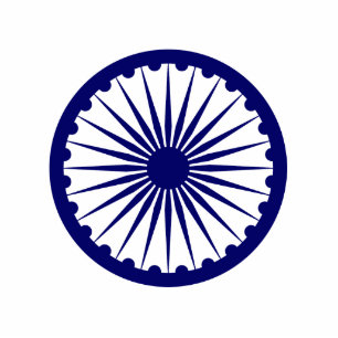 Ashoka Chakra, India flag Cutout