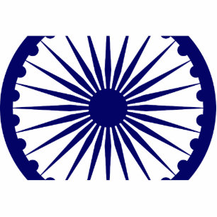 Ashoka Chakra, India flag Cutout