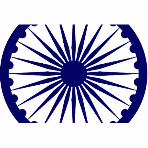 Ashoka Chakra India flag Cutout