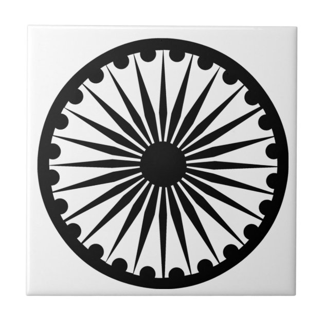 Ashoka Chakra, as depicted on the flag of India. T-Shirt by Tom Hill - Fine  Art America