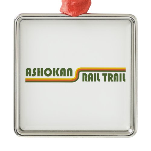 Ashokan Rail Trail New York Metal Ornament