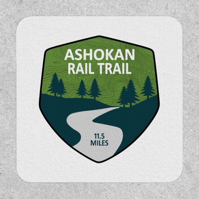 Ashokan Rail Trail New York Patch (Front)
