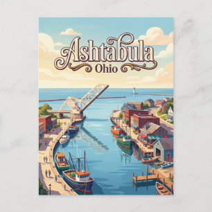 Ashtabula, Ohio Postcard
