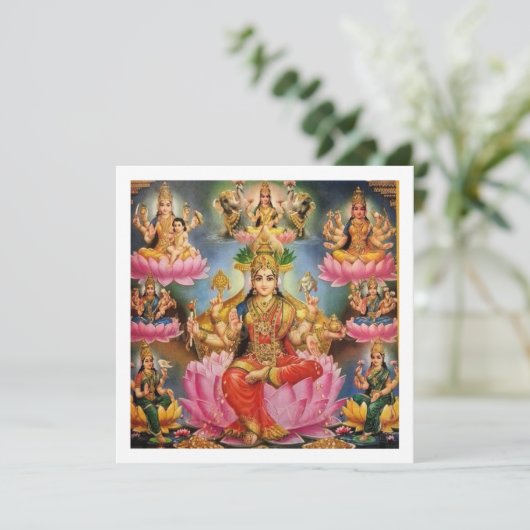 Ashtalakshmi - Eight forms of Lakshmi (Standing Front)