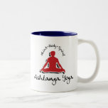 Ashtanga Yoga Gift Two-Tone Coffee Mug