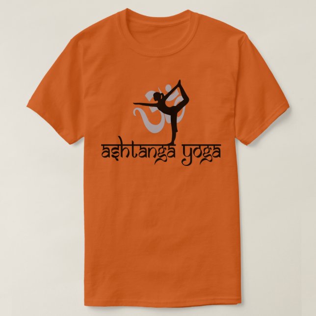 Ashtanga Yoga T-Shirt (Design Front)