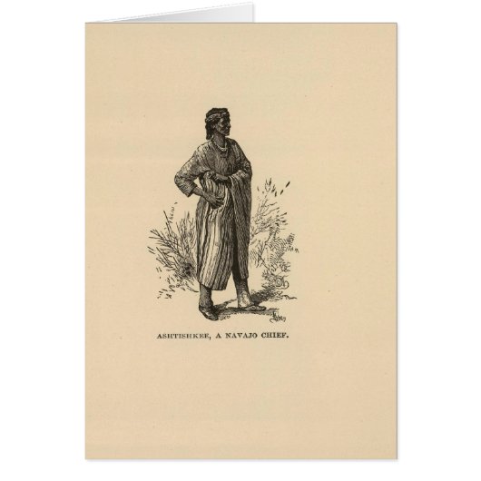 Ashtishkee, Navajo chief (Front)