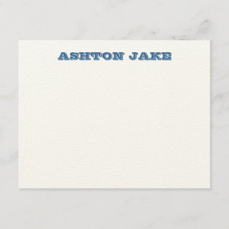Ashton Bar Mitzvah Invitation Thank You