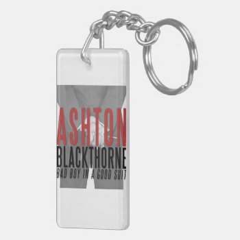Ashton Blackthorne Keychain by Ash_Blackthorne at Zazzle