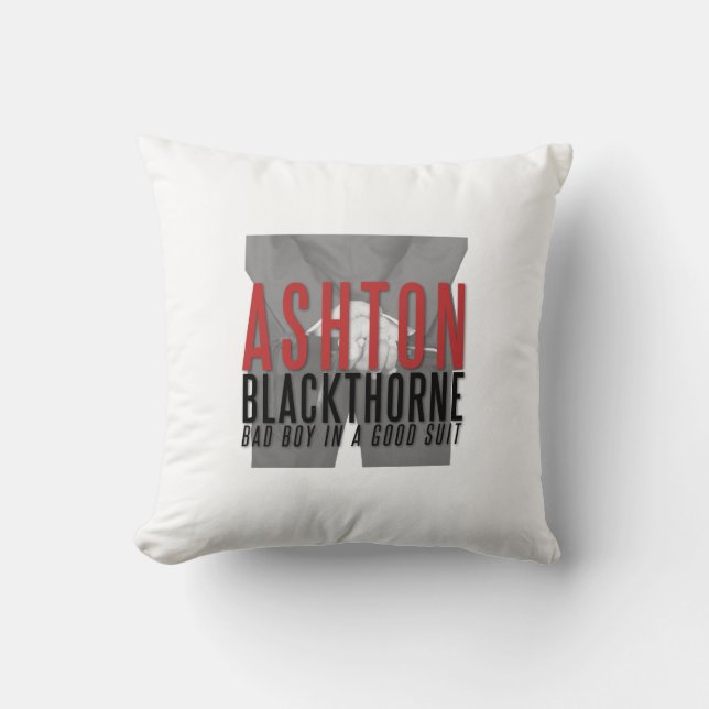 Ashton Blackthorne Pillow (Front)