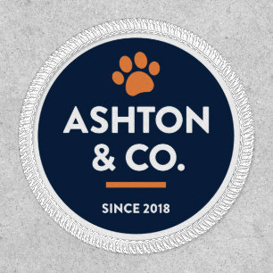 Ashton & Co. K9 Academy 2c Paw Dark Patch