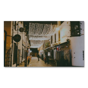 Ashton Lane, Glasgow, Scotland Business Card Magnet