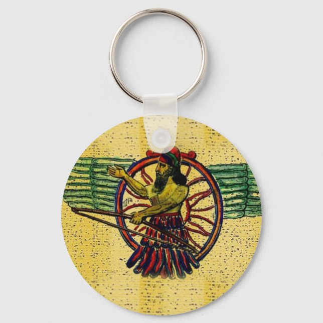 Ashur King Keychain (Front)