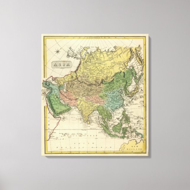 Asia 11 canvas print (Front)