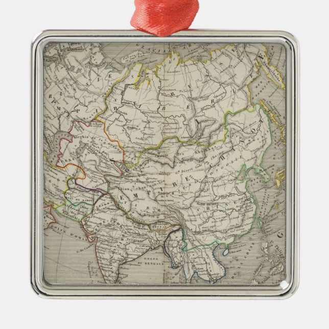 Asia 11 metal ornament (Front)