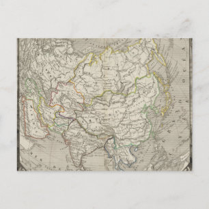 Asia 11 postcard