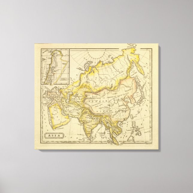 Asia 12 canvas print (Front)