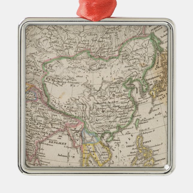 Asia 13 metal ornament (Front)