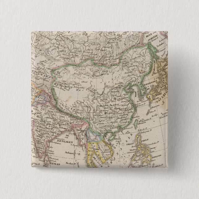 Asia 13 pinback button (Front)