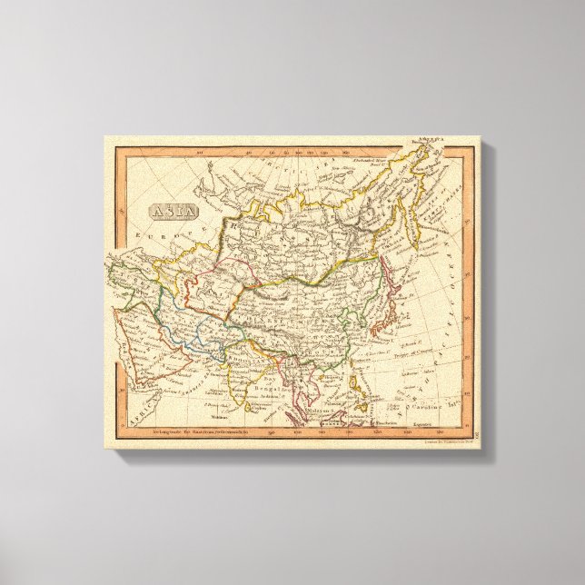 Asia 14 canvas print (Front)