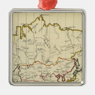 Asia 15 metal ornament